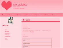 Tablet Screenshot of anaclaudia.omelhordaweb.com.br